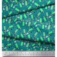 thumbnail image 3 of Soimoi Georgette Viscose Fabric Heart & Lighter Men Print Fabric by The Yard 42 Inch Wide, 3 of 3