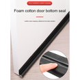 thumbnail image 4 of Door Bottom Seal Strip Weatherstrip Under Door Draft Stopper Anti-Cold 1 Side, 4 of 9