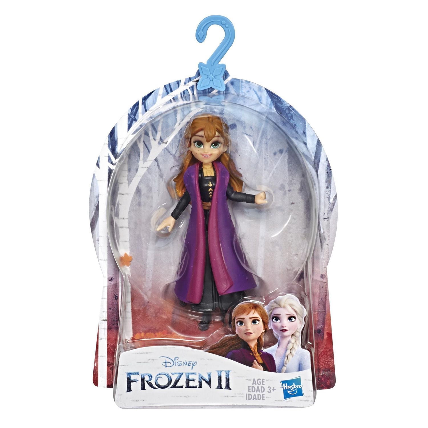 Disney La Reine des neiges, Anna, petite poupée avec cape