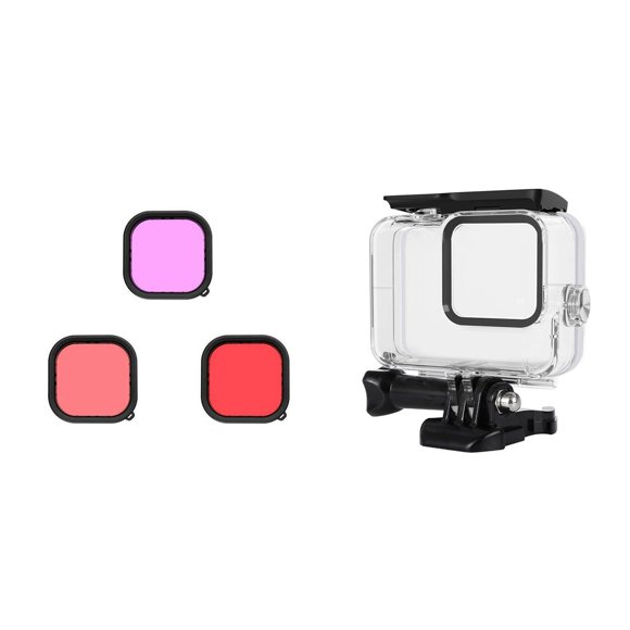 CUITING Dive-Specific Hero 9 Housing Magenta & Filters Protects Underwater Photography