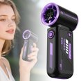 thumbnail image 1 of Portable Rechargeable Handheld Fan With Powerful Airflow For Personal Outdoor Activities And Use Portable Beds Oscillating Fan Loud Wall Clips, 1 of 6