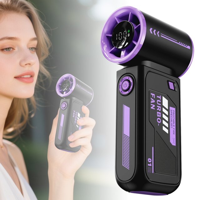 Portable Rechargeable Handheld Fan With Powerful Airflow For Personal Outdoor Activities And Use Portable Beds Oscillating Fan Loud Wall Clips