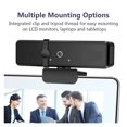 thumbnail image 3 of Webcam 4K Full HD Mini Camera Webcam With Microphone 30fps USB Web Cam For PC Laptop Video Shooting Camera Webcamera ,Easy to Install, 3 of 7