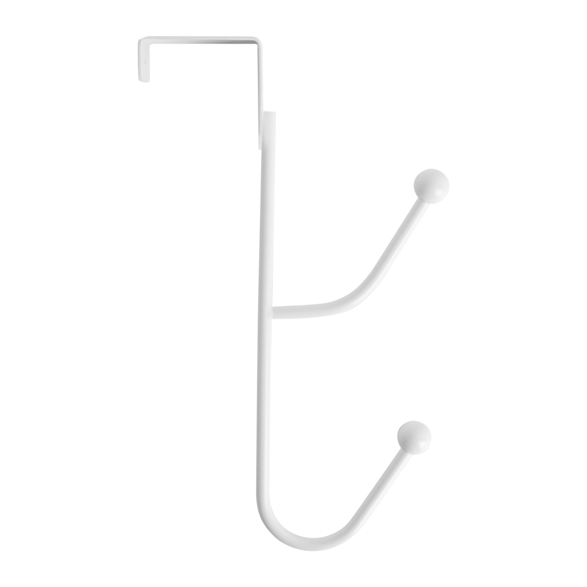 Era Roan Max Double Over The Door Hook, Organizer, White 5.3x8.8in