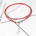 thumbnail image 4 of serony Collier Ras-du-Cou Corde Polyester Bracelet Perlage Cordon Bricolage Pendentif Rallonge Chaîne Accessoires de Bijoux Noir, 4 of 9
