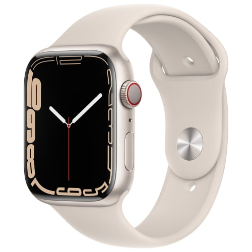 Apple Watch Series 7 (GPS + Cellulaire) Boîtier en Aluminium 41 mm avec Bracelet Sport - Remis à Neuf Certifié