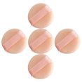 thumbnail image 2 of Miangastore 5pcs Mini Flocking Makeup Powder Puffs Body Powder Puffs Women Makeup Supplies, 2 of 8