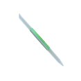 thumbnail image 1 of Dual Ended Glass Cuticle Pusher Reusable Precision Filing Etched Surface Washable Cuticle Trimmer Nail File for Nail Salons Home Women Green, 1 of 7