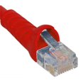 thumbnail image 1 of 10 Pi. Cat 5E Cordon de Raccordement de Démarrage Moulé - Rouge, 1 of 1