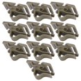 thumbnail image 1 of Clip de Sac à Dos, Boucle de Sac à Dos Rotative Robuste et Durable 10 Pcs Réglable, Camping pour Escalade Extérieure Noir, Marron, 1 of 8