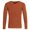 Orange, variant on LOVZFMLL Men's Sweaters, Solid Color V-Neck Ribbed Pullover, Casual Everyday Layering Shirt, Warm Winter Tops Slim, Fall Clothes