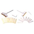 thumbnail image 4 of Fretboard Inserts Caul + Outil de Pressage pour Guitare Électrique/basses Doré, 4 of 8