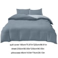 thumbnail image 3 of Queen Bedding Set under $5! CQCYD Queen Size Bedding Set, 4 Piece Bedding Collection, Washed Cotton Sheets, Teen Dorm Bedding, Comfortable Bed Set, Fresh Color Design, Complete Bedding Package, 3 of 6