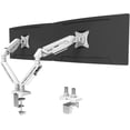 thumbnail image 1 of Monitor Arm Gas Spring Monitor Stand for Screens up to lbs Adjustable Monitor Mount with CClamp & Grommet Base Ergonomic Computer Monitor Mount (Single Arm ), 1 of 7