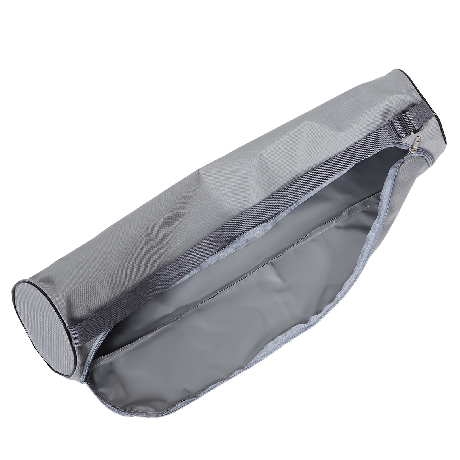 Greenadscape Grey Yoga Mat Holder with Zipper Closure and Comfortable Shoulder String