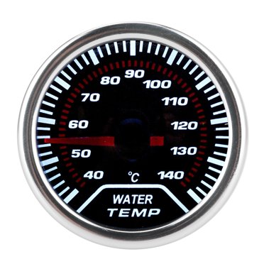 Water Temperature Gauge,Water Temperature Gauge LED Car Pointer Water Temp Gauge Water Temp Gauge Built to Last