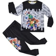 thumbnail image 1 of Kawell Pyjamas pour Garçons 4-15 Ans Enfants Minecraft Vêtements de Nuit, Lot de 2, 1 of 7