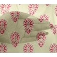 thumbnail image 4 of oneOone Viscose Chiffon Fabric Floral Block Printed Fabric 1 Yard 42 Inch Wide, 4 of 4