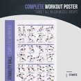 thumbnail image 2 of FitMate Stability Ball Workout Exercise Poster - Workout Routine with Free Weights, Home Gym Decor, Room Guide (16.5 x 25 Inch), 2 of 5