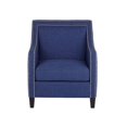 thumbnail image 3 of Picket House Furnishings Emery Chair WIth Ottoman in Blue, 3 of 12