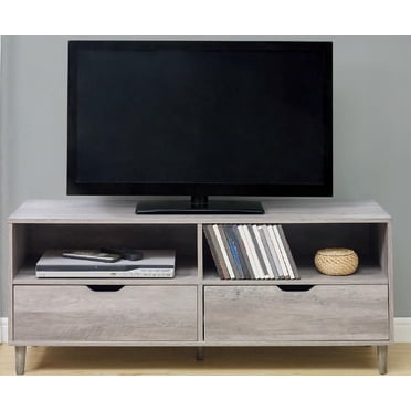 HOMETRENDS TV Stand-Rustic Oak Finish