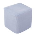 thumbnail image 1 of Housse Extensible pour Repose-Pieds, Housse Rectangulaire Douce avec Élastique, Meuble pour Chien, Gris, 1 of 8