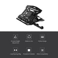 thumbnail image 3 of Labymos Portable Laptop Riser Stand Foldable Desktop Laptop Holder with 8 Levels Height Adjustment Ergonomic, 3 of 8