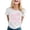 White, variant on LUOGENLI Female T-shirts for Womens Women's Casual Printed Round Neck Short Sleeve T Shirt Top T-shirts for Women Graphic Tee St. Patrick's Day Tee T-shirts Womens White Summer Clothes White M