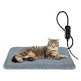 thumbnail image 1 of Lit Chauffant pour Chat, Coussin Chauffant pour Chien Étanche à Température Réglable avec Minuterie, Facile à Utiliser, 1 of 5