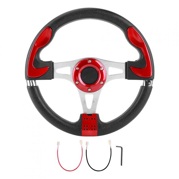 Volant,320mm/12.5 Po Volant de Sport pour Voiture Volant de Sport Volant de Performance de Premier Ordre