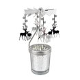 thumbnail image 4 of GUOOL 2Pieces Romantic Rotary Candle Holder Tea Light Holder for Christmas Restaurant V, 4 of 9