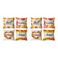 thumbnail image 3 of kurtrusly 4pack/lot Holiday Home With Easy-care Pillowcase Soft Cushion Cover Halloween-8 2Set, 3 of 6