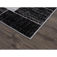 thumbnail image 4 of Lbaiet SL973C81 Black Verena Geometric 8 x 10 ft. Rectangle Area Rug, Black & Gray, 4 of 7