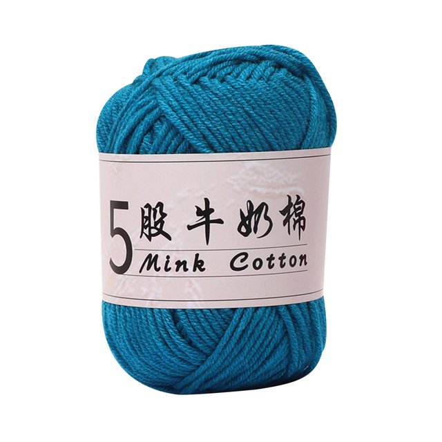 Birdeem 5 Strands Milk Cotton Doll Crochet Diy Knitting Thread Baby Sweater Wool Ball