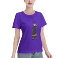 thumbnail image 2 of T-Shirt Basique à Manches Courtes pour Femmes une Pièce Trafalgar, 2 of 6