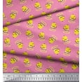 thumbnail image 2 of Soimoi Rayon Fabric Cup,Plate & Chick Cartoon Print Fabric by Yard 56 Inch Wide, 2 of 3
