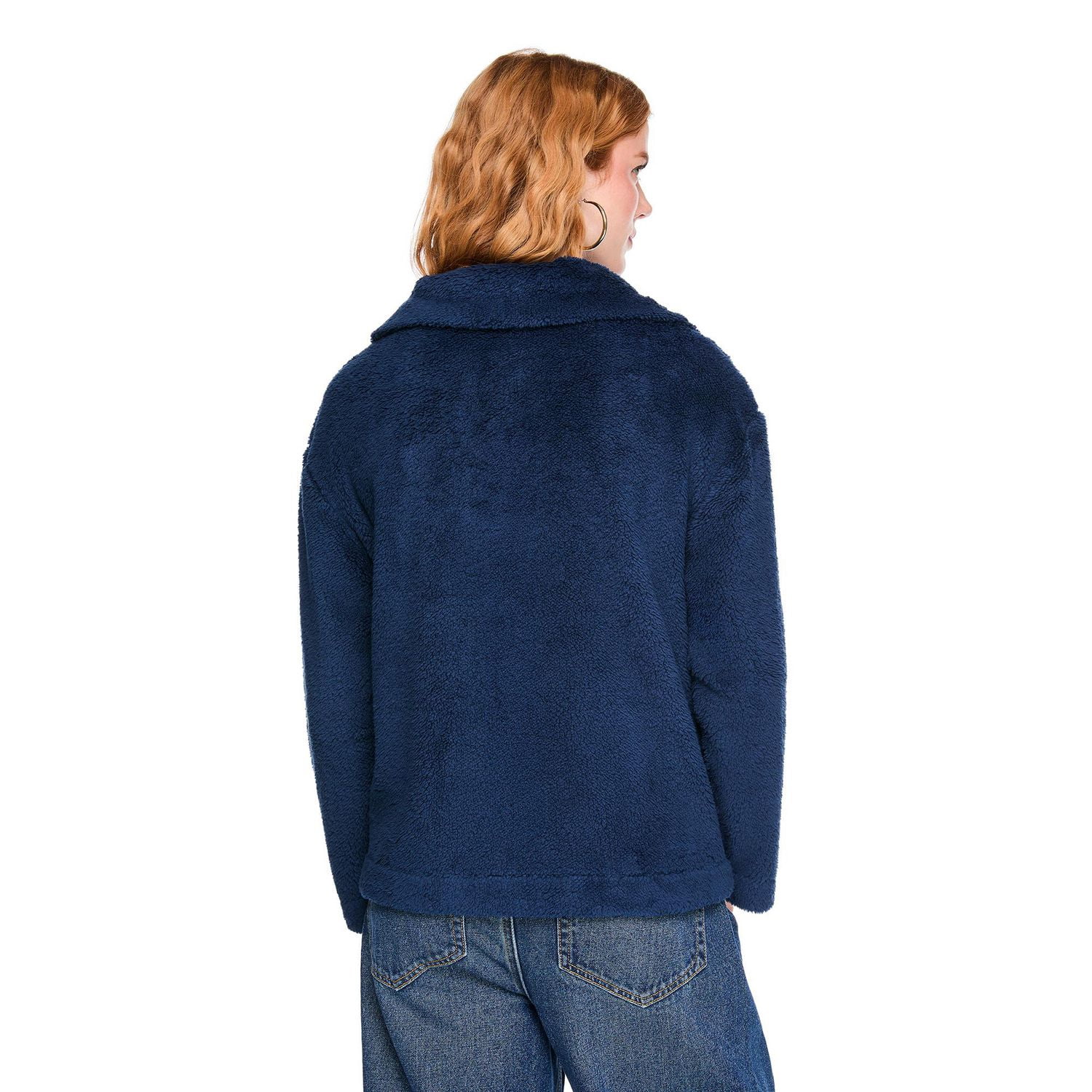 Veste de détente en molleton teddy George pour femmes