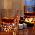 thumbnail image 2 of Globe on the Rocks Tartan Old Fashion Whiskey Glass, 250 ml Set of 4, 2 of 5