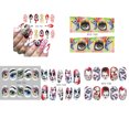 thumbnail image 2 of braveheart Watermark Nail Sticker Tatoos Halloween Eye nail wrap Colorful Eyes Skull Element Nail Wraps DIY Manicure Sticker, 2 of 8