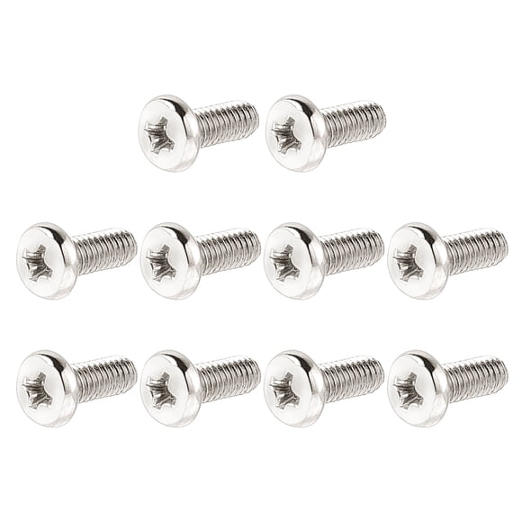 Unique Bargains 10 Pcs TV Computer LCD Monitor Stand Bracket Mounted Phillips Head Screw M4x10mm