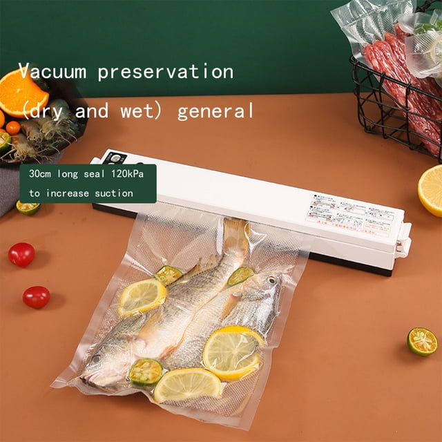 SuoKom Vacuum Sealer Machine Automatic Sealing System with 10 Heat Bags for Fo-Od Storage Fresh-Keeping