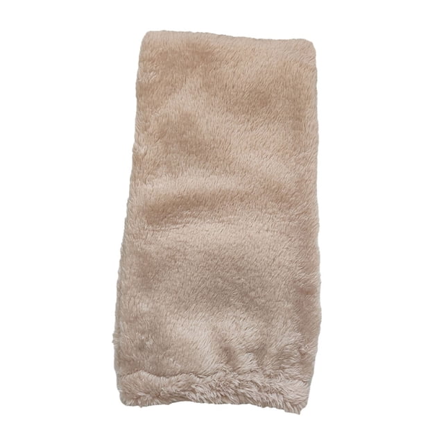Decodeary Warm In Plush Over Knee Socks For Toasty Winter Days Comfortable Acrylic Fibers khaki 1Set