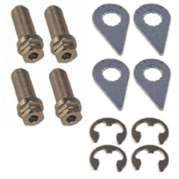 Stage 8 Kit de Boulons de Verrouillage Turbo 3903 1.25-10 x 25 mm, Lot de 4