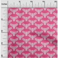 thumbnail image 1 of oneOone Tissu en Viscose Chiffon Imprimé Hibou BTY 42 Pouces de Large, 1 of 4
