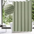 thumbnail image 4 of Dvkptbk Rideau de Douche Vert, Doublure de Rideau de Douche de Salle de Bain Robuste, Rideaux de Douche Imperméables pour Salle de Bain, Rideau de Bain d'Hôtel Doux de Qualité Hôtelière Accessoires de Salle de Bain Déco, 4 of 9