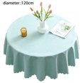 thumbnail image 2 of Waterproof microfiber tablecloths, round tablecloths for outdoor and interior trim cloth, 2 of 5