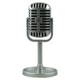 thumbnail image 1 of Microphone Rétro Analogique Accessoire Microphone Style Vocal Classique Accessoires de Photographie de Scène, 1 of 8