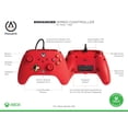 thumbnail image 4 of PowerA Enhanced Wired Controller for Xbox – Red; gamepad, wired video game controller, gaming controller, Xbox Series X|S, 4 of 6