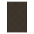 thumbnail image 1 of Mainstays tapis d’appoint intérieur moderne géométrique brun foncé, Touffeté à la machine, 29 po x 45 po , lavable à la machine, endos antidérapant, 1 of 5