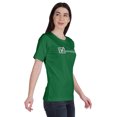 thumbnail image 2 of Inkmeso T-shirt à Col Rond Vacciné Pro-Vaccin en Coton pour Femmes, 2 of 9